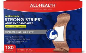 img 4 attached to All Health Antibacterial Heavy Duty Adhesive Bandages