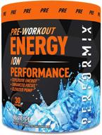 💪 enhance your workout: performix ion pre-workout powder - explosive energy, enhanced focus, elevated pump (30 servings, blue ice) logo