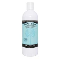 🌿 16oz refill of plantlife fresh mint hand & body foam soap logo