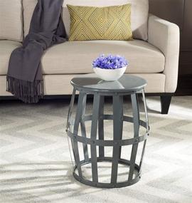 img 4 attached to Safavieh Home Collection Rinaldo Barstool