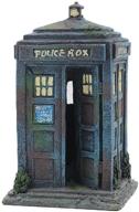 🏛️ sunyiny aquarium fish tank ornament: police box telephone decor for fish and shrimp - ideal hideout for hiding and cave-like ambiance логотип