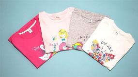 img 3 attached to Tshirts Graphic Shirts Cotton T Shirts Girls' Clothing and Tops, Tees & Blouses