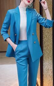 img 2 attached to 👩 Women's Pieces Blazer: Sophisticated Office Jacket for Women's Clothing and Suiting