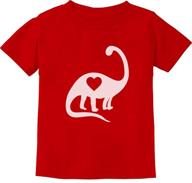 teestars dinosaur heart toddler t shirt logo