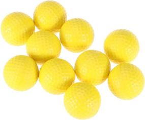 img 4 attached to 🏌️ 10pcs Soft Elastic Indoor Training Golf Balls by VORCOOL - Perfect for Effective Practice