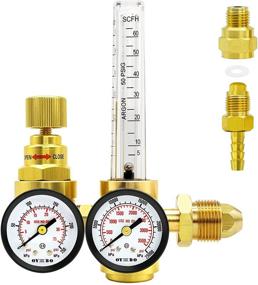 img 4 attached to OYHBO Argon Regulator Welding Welder: Superior Performance for Welding Efficiency