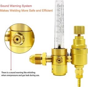 img 2 attached to OYHBO Argon Regulator Welding Welder: Superior Performance for Welding Efficiency