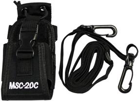 img 2 attached to 📻 abcGood 3-in-1 Multi-Function Universal Pouch Bag Holster Case for GPS PMR446 Motorola Kenwood Midland ICOM Yaesu Two Way Radio Transceiver Walkie Talkie - Pack of 2