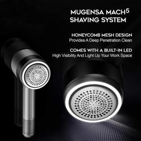 img 3 attached to 🧹 Mugensa Mach5 Fabric Shaver Lint Remover - 5 Speeds - Effective Fuzz and Pilling Removal - With Bonus Lint Roller - Clothes and Furniture Care