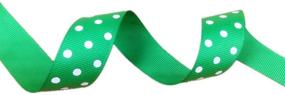 img 1 attached to Yards Polka Grosgrain Colors Ribbon