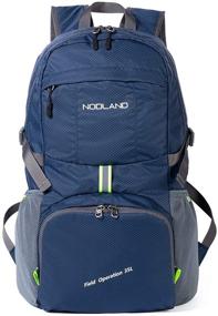 img 4 attached to 🎒 NODLAND Ultralight Backpack: Compact and Foldable Daypack