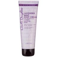 🌿 luxurious carol's daughter lavender mint foot cream: 6.1 ounce moisturizer for nourishing and soothing feet logo