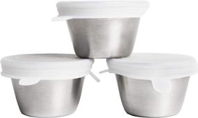 img 3 attached to Leakproof Stainless Dressing Condiment Container: Reliable Storage Solution