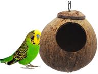 natural hideaway decorative parakeet cockatiels logo