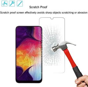 img 2 attached to Защитное стекло Ailun Tempered Glass Screen Protector 3-Pack для Samsung Galaxy A50, A30, A50s, A30s, A40, M30, M31 - 9H стойкость, 2.5D грань, совместимость с чехлами.