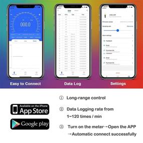 img 3 attached to 🔧 BTMETER BT-570S-APP Digital Clamp Multimeter with Bluetooth, 6000 Counts TRMS Clamp-on Ammeter Auto Ranging Voltage Tester AC DC Volt Amp Ohm NCV Temperature Capacitance Measurement