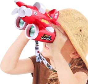 img 4 attached to IPlay ILearn Airplane Binoculars Preschool