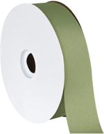 berwick offray 1.5 inch grosgrain 🎀 ribbon, spring moss green - 50 yards logo