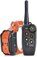 🐶 premium dog training shock collar for dogs - petspy m686 - vibration, shock, beep - rechargeable & waterproof - e-collar remote trainer логотип