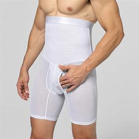 img 3 attached to Mufeng Bodybuilding Athletic Compression Swimsuit Sports & Fitness in Water Sports