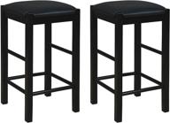 linon betsy backless counter stools logo