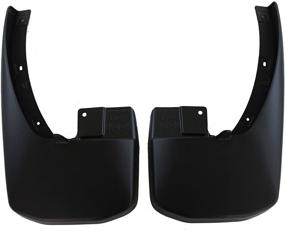 img 2 attached to 🚗 Nissan 999J2-BS00004 Rear Splash Guard Set - Authentic Nissan Accessories (2-Piece)