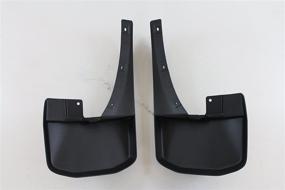 img 1 attached to 🚗 Nissan 999J2-BS00004 Rear Splash Guard Set - Authentic Nissan Accessories (2-Piece)