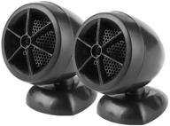🔊 qiilu car speaker, high performance 1200w 12v tweeter mini horn music dome loudspeaker - ideal for car audio system (black) logo
