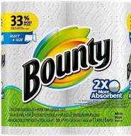 🧻 bounty select-a-size 2x more absorbent paper towels, 11x5.9-inches ply sheets, white (pack of 2): the ultimate cleaning companion for all occasions logo