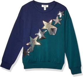 img 2 attached to Girls' Fashion Crew Neck Sweatshirt - Unbelievably Gorgeous and Trendy Design without Words