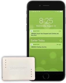img 2 attached to Revolutionize Your Laundry Experience with GEN 2 SmartDry Wireless Laundry Sensor: Get Smart Notifications for All Dryers & Keep Your Home Safe with Automatic Gas Dryer Shut-Off (Works with Alexa, Google, SmartThings)