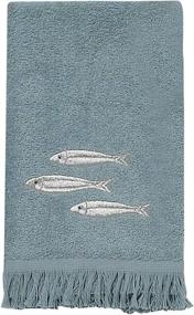 img 2 attached to 🏝️ Nantucket Mineral Fingertip Towel by Avanti Linens