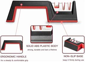 img 3 attached to Точилка ChicAid с ручкой, не скользящей и эргономичной