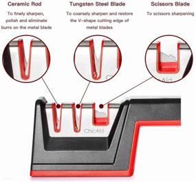 img 2 attached to Точилка ChicAid с ручкой, не скользящей и эргономичной