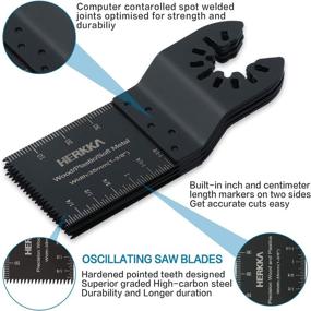 img 1 attached to HERKKA Oscillating Multitool Compatible Multimaster