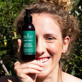 img 2 attached to 🌿 Sukin Super Greens Nutrient Rich Facial Moisturiser: 4.23 Fl. Oz. | Powerhouse Skincare with Nourishing Benefits