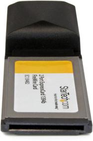 img 2 attached to StarTech.com FireWire 800 ExpressCard Adapter - 2 Port 1394b Laptop Card - Texas Instruments FireWire Card (EC1394B2)