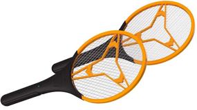 img 3 attached to 🦟 Hoont Bug Zapper Racket 2 Pack - Powerful Electric Fly Swatter for Indoor Use - Large Handheld Device