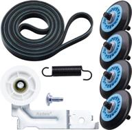 🔧 enhanced repair kit for samsung dryer: drum roller dc97-16782a, belt 6602-001655 & idler pulley dc93-00634a – compatible replacement for ap5325135 ap4373659 ap6038887 ps4221885 ps4133825 логотип