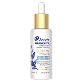 img 4 attached to 💦 Head &amp; Shoulders Supreme Hydrating Scalp Serum with Argan Oil and Vitamin E, Fresh, 1.3 Fl Oz