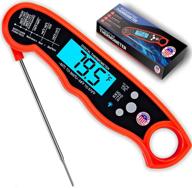 🌡️ versatile waterproof meat thermometer for cooking, grilling, and smoking - boucher daniel’s bbq, milk, oil, yogurt, meat, candy, and food thermometer. instant read digital thermometer for kitchen & outdoor cooking logo