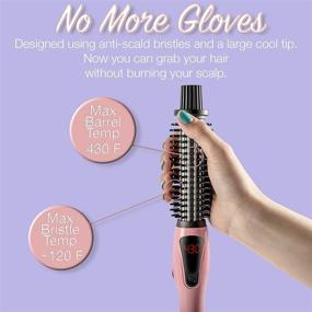 img 3 attached to Straightener Anti Scald Bristles Anti Frizz Electric