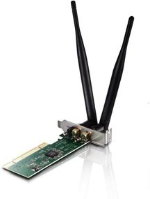 img 3 attached to Netis Wireless N 300Mbps PCI Adapter With Two 5DBi Antennas And Low-Profile Bracket (WF-2118)