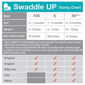 img 2 attached to 🛏️ Love To Dream Swaddle UP Organic: Cream, Newborn Size (5-8.5 lbs) for Dramatically Better Sleep - Self-Soothing Arms Up Position, Snug Fit Calms Startle Reflex