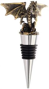 img 4 attached to 🐉 Exquisite Dragon Decorative Bottle Stopper: Ideal Gothic Wine Gift for Dragon Lovers