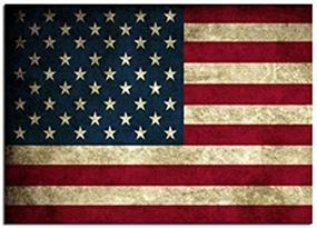 img 4 attached to 🎨 Yumeart 5D DIY Diamond Painting Banner: American Flags Rhinestones Mosaic Cross Stitch Needlework