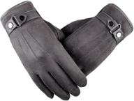 tomily men's texting touchscreen gloves & mittens for outdoor cycling - essential accessories! logo