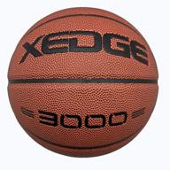 🏀 xedge composite leather street basketball size 5/6/7 - ideal for indoor & outdoor game. includes needle, pump, and carry bag логотип