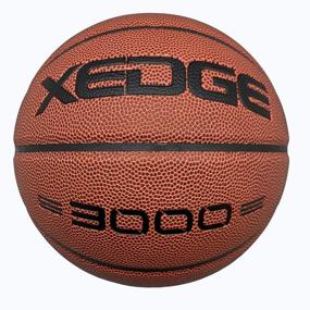 img 4 attached to 🏀 XEDGE Composite Leather Street Basketball Size 5/6/7 - Ideal for Indoor & Outdoor Game. Includes Needle, Pump, and Carry Bag