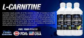 img 1 attached to 🍊 Ultimate Performance: TOP Rated L-Carnitine 5000 Mg Liquid Dietary Supplement - Strongest on Amazon - 16 Oz. - Delicious Orange and Pineapple Citrus Flavor! 100% Satisfaction Guaranteed or Your Money Back!